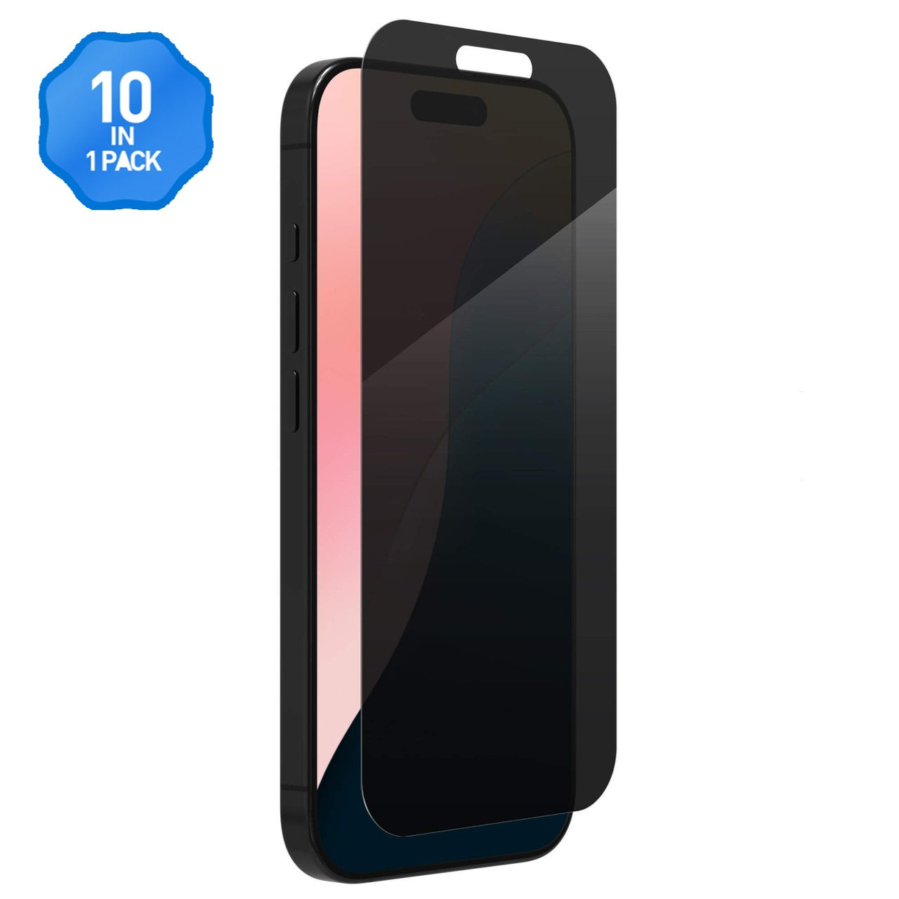 Privacy Tempered Glass for iPhone (10pcs)