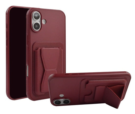 Leather Card Case with Stand