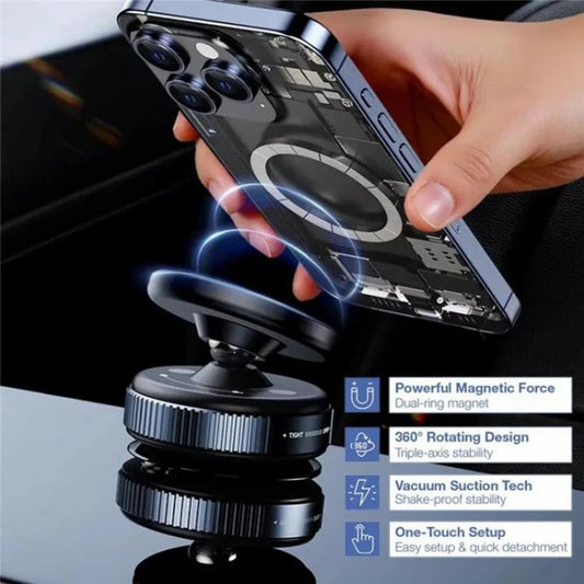 Vacuum Suction MagSafe Holder