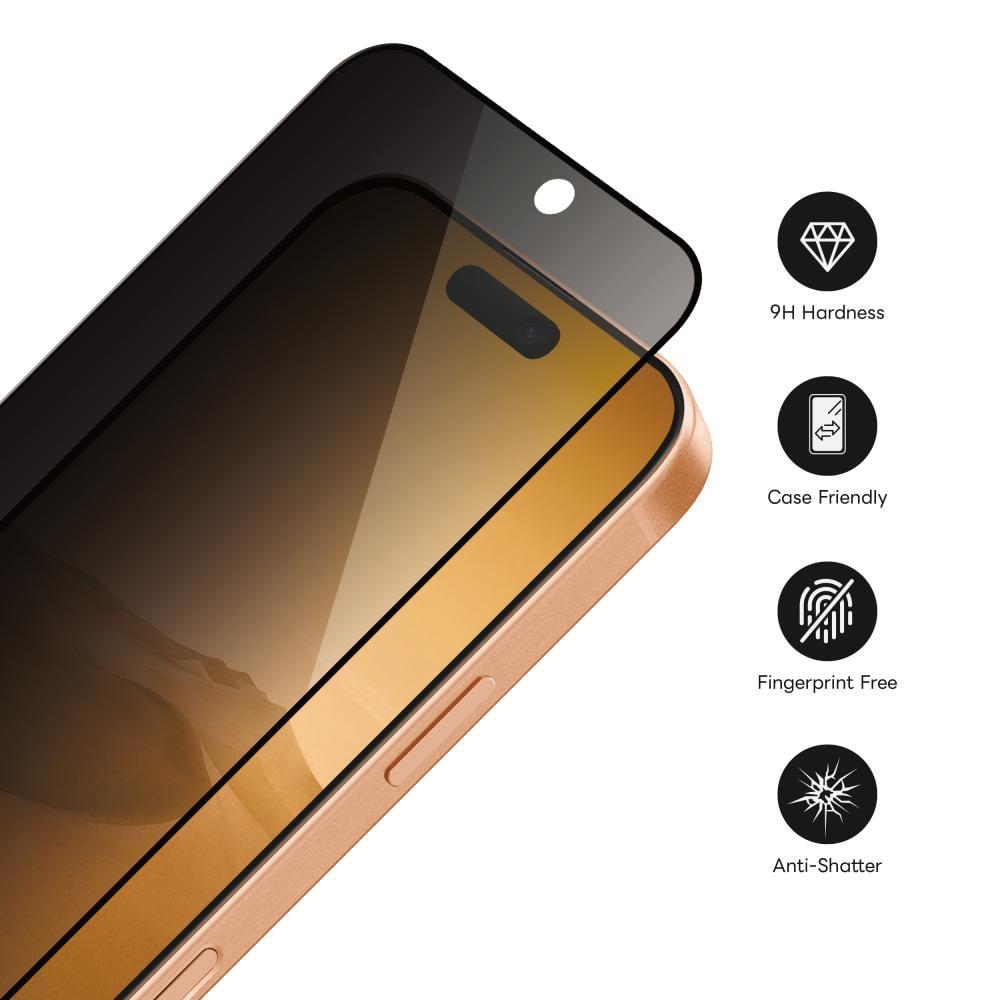 Privacy Tempered Glass for iPhone (25pcs)
