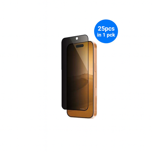 Privacy Tempered Glass for iPhone (25pcs)