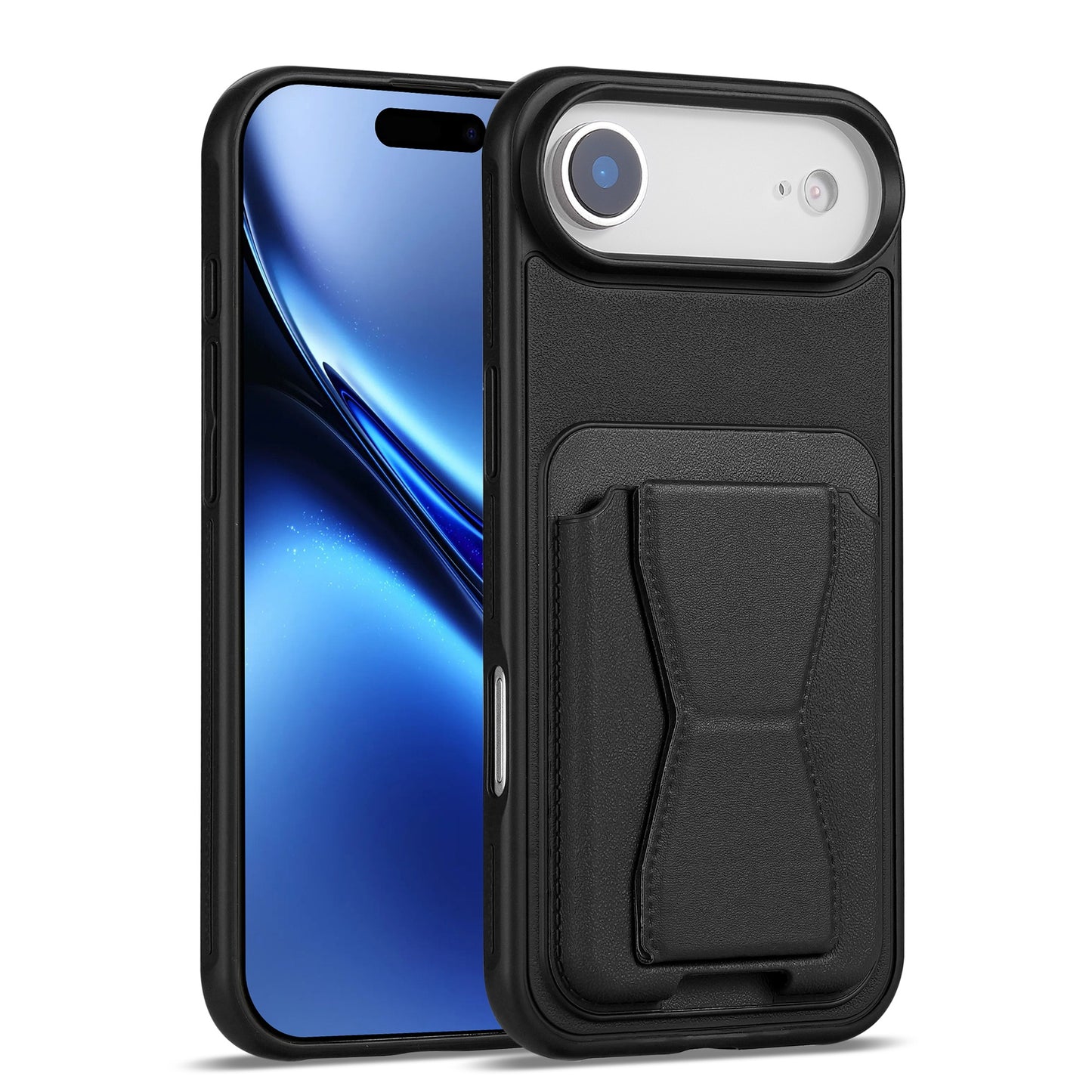 Leather Card Case with Stand