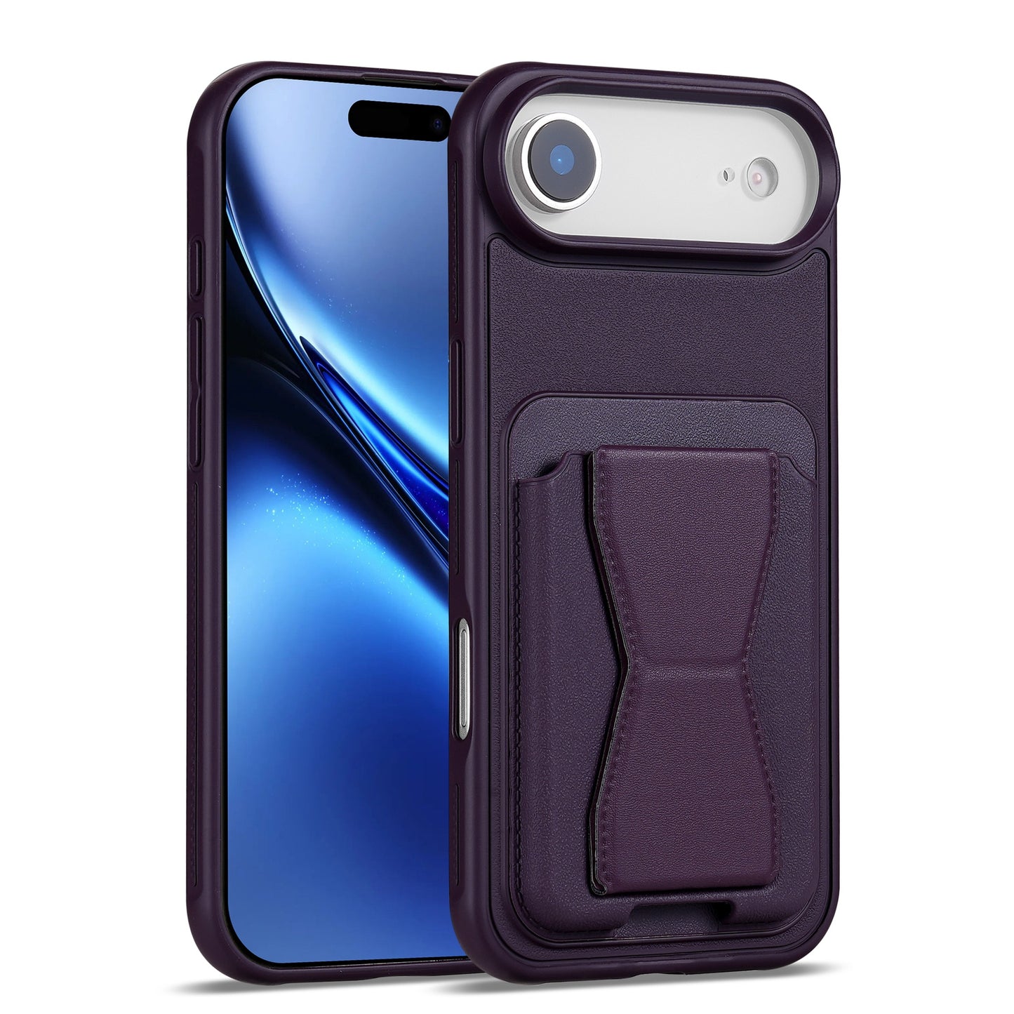 Leather Card Case with Stand