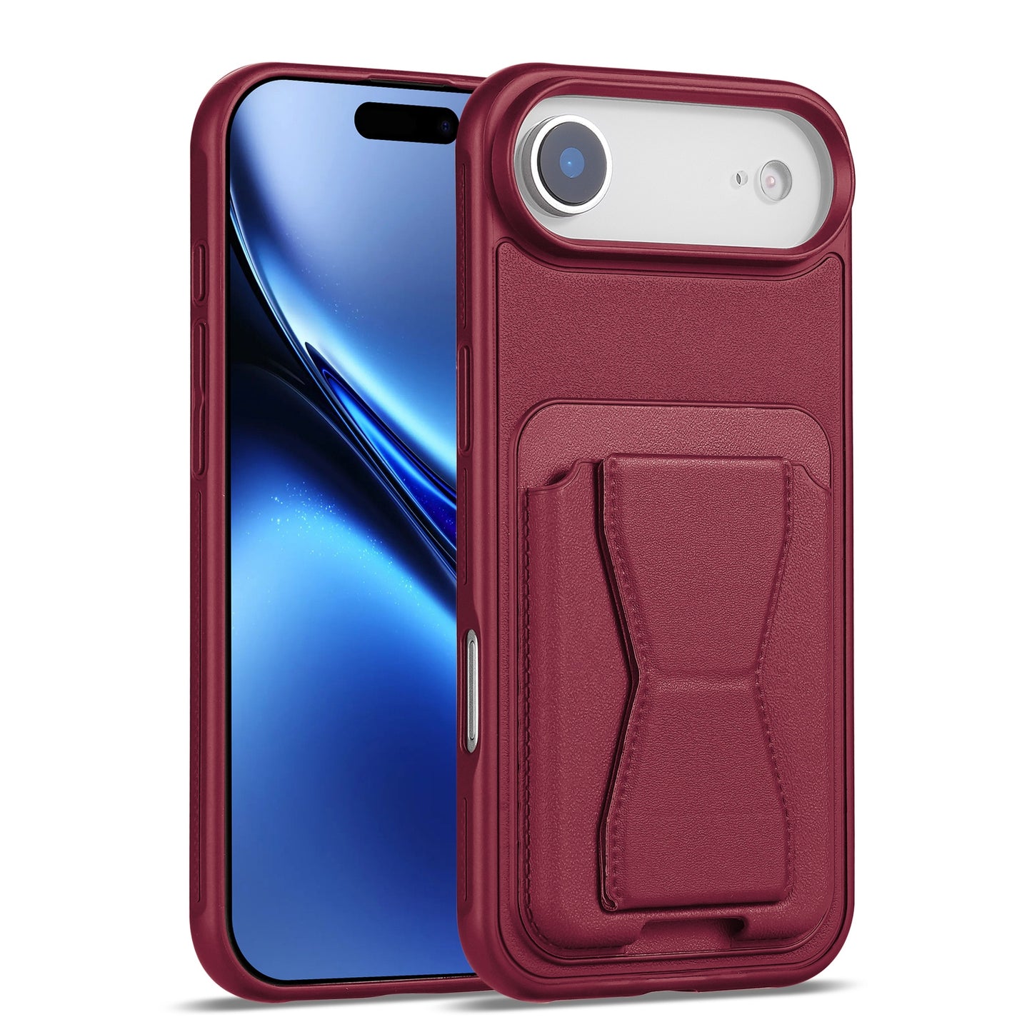 Leather Card Case with Stand