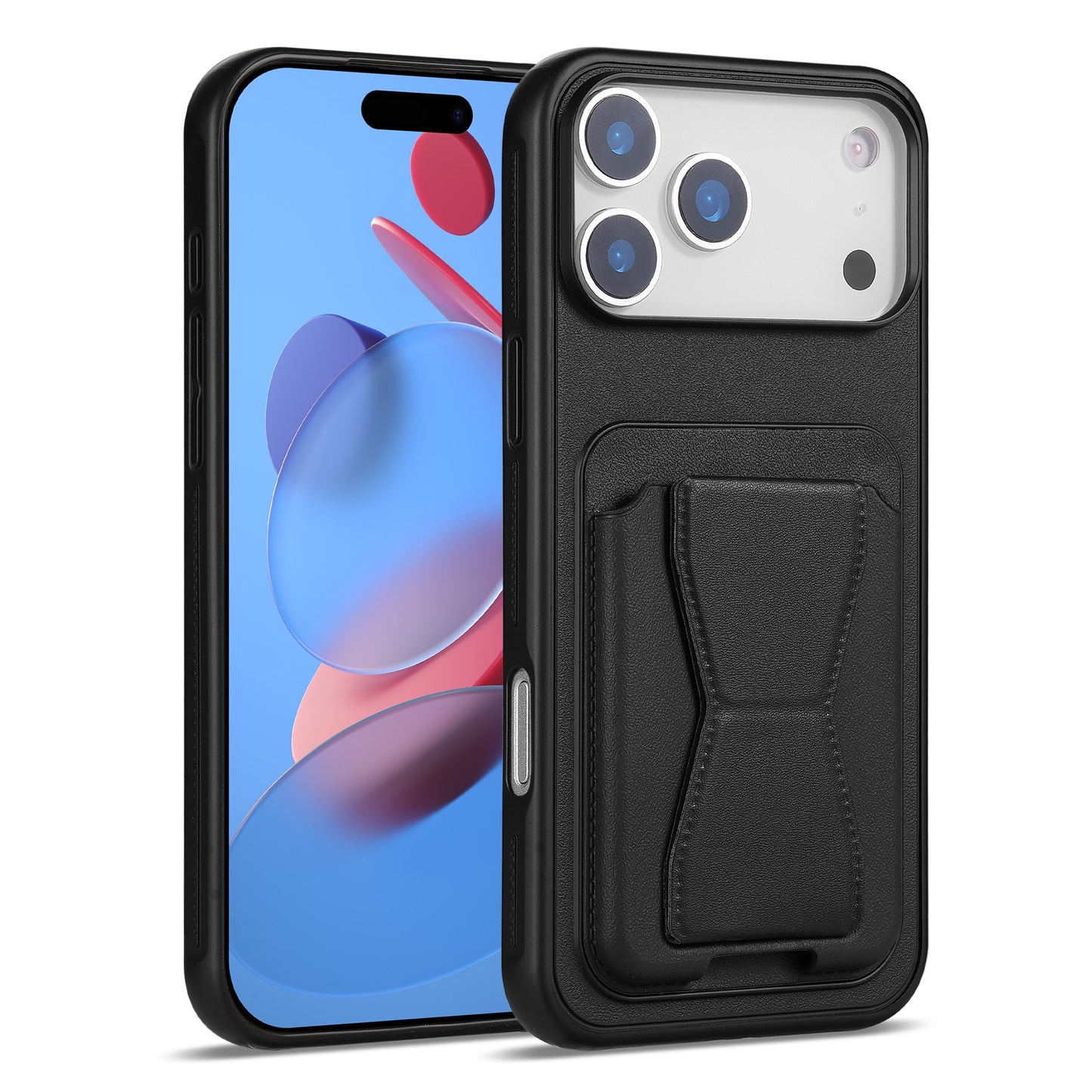 Leather Card Case with Stand