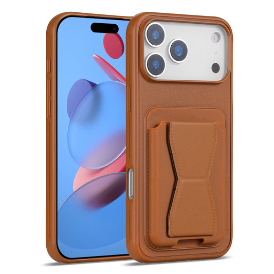 Leather Card Case with Stand