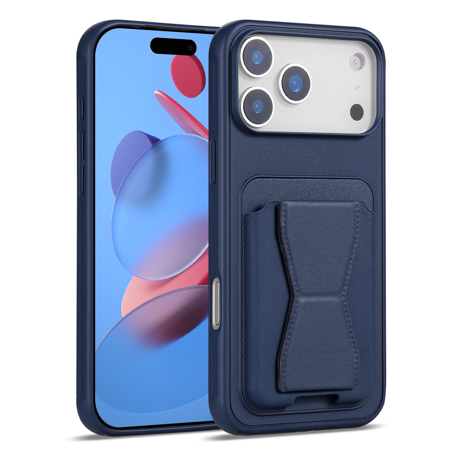 Leather Card Case with Stand