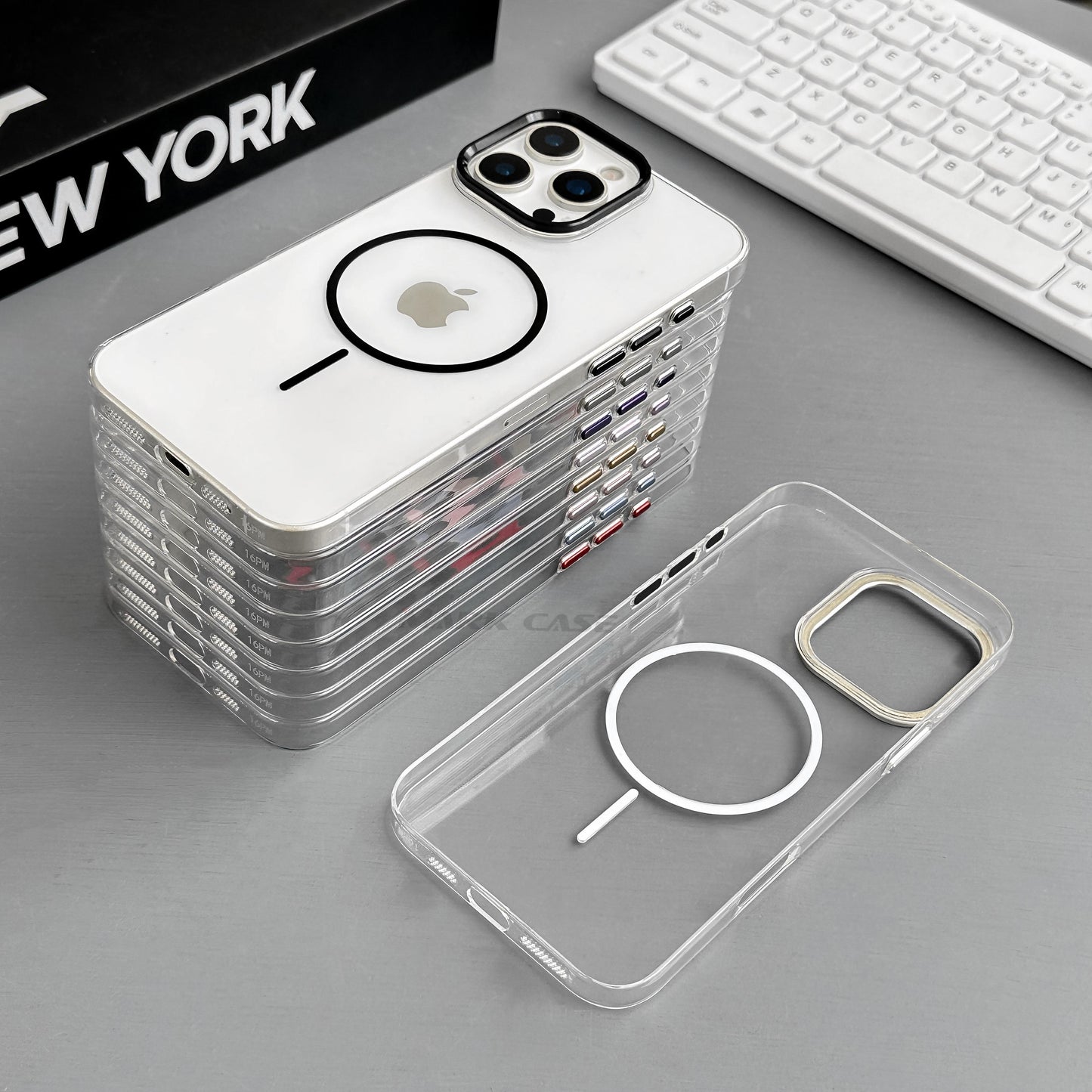 Transparent Mobile Phone Cover for iPhone