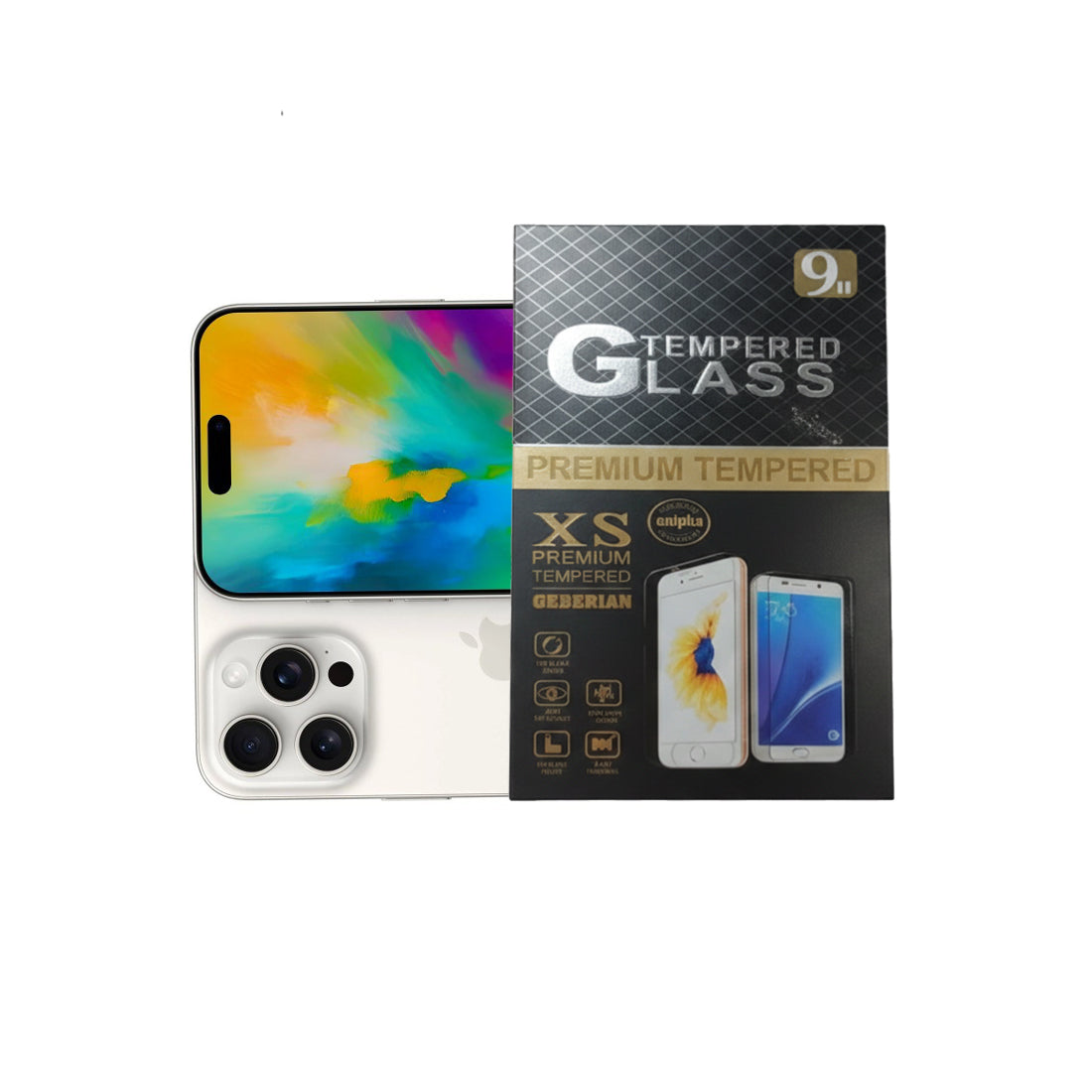 16 PRO MAX Tempered Glass 9H