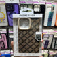 IPhone Woven Design Leather Feel Case
