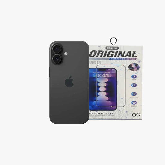 Original Clear Glass Screen Protector - 16 Plus 10pack